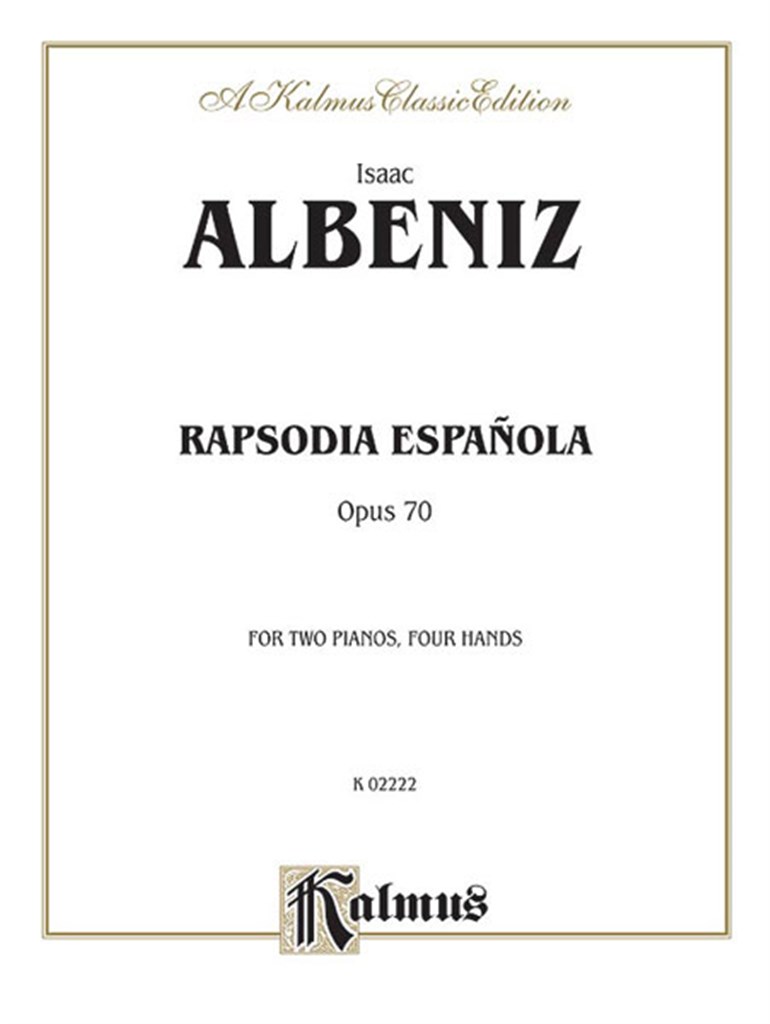 Rapsodia Espanola, Op. 70